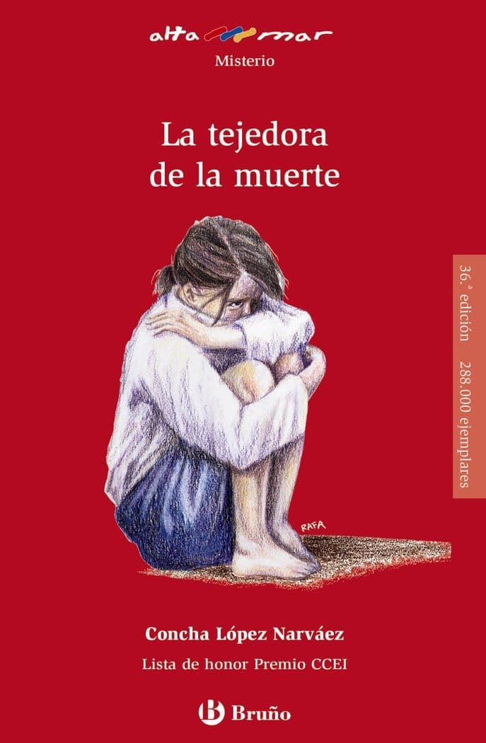 Portada de La tejedora de la muerte (Castellano - A PARTIR DE 12 AÑOS - ALTAMAR)