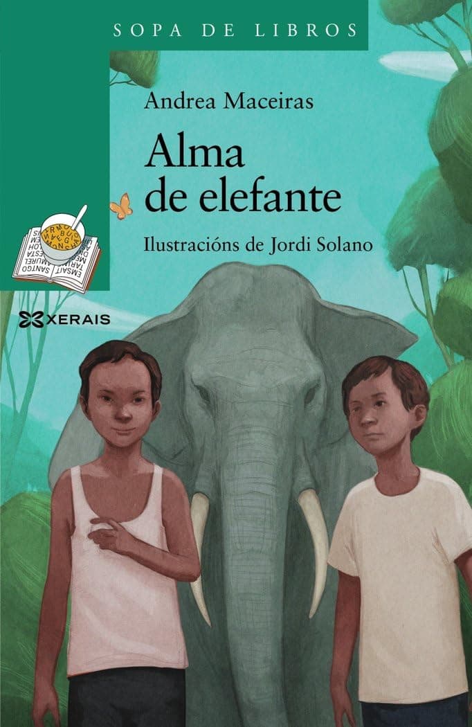 Portada de Alma de elefante (INFANTIL E XUVENIL - SOPA DE LIBROS - De 10 anos en diante)