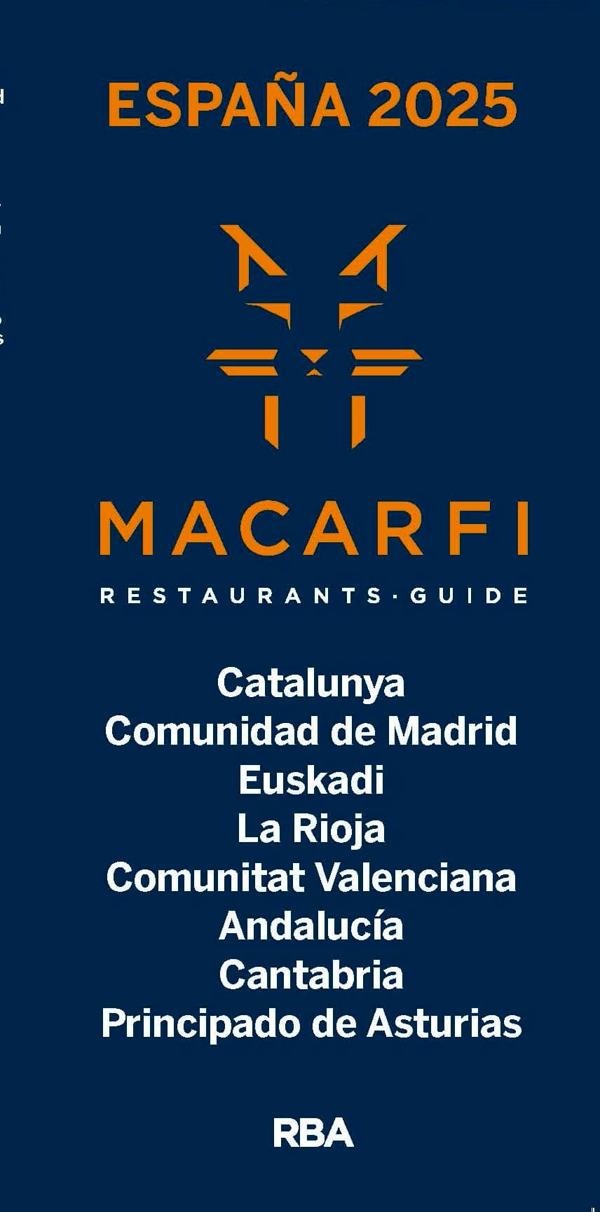 Portada de Guía Macarfi 2025: Restaurants-guide