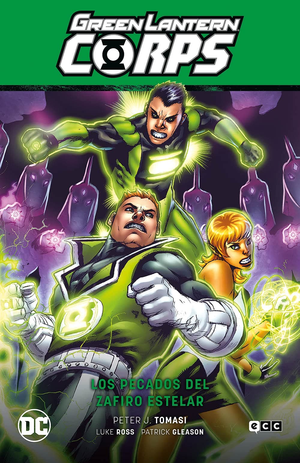 Portada de Green Lantern Corps Vol. 05: Los pecados de Zafiro estelar (Gl Saga - La noche más oscura Parte 4)