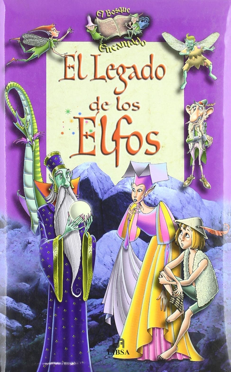Portada de El Legado de los Elfos (El Bosque Encantado)