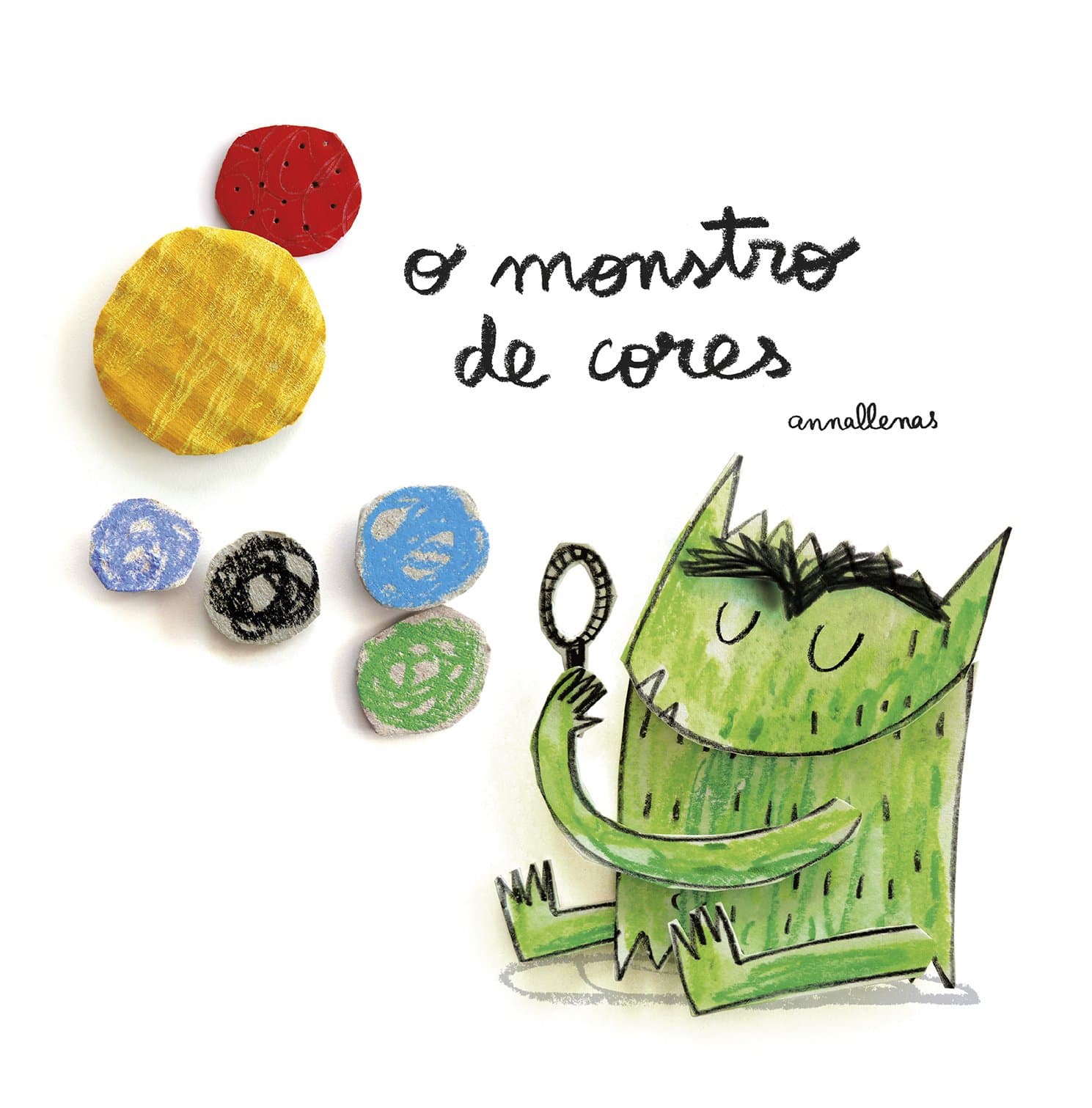 Portada de O Monstro de cores (GALLEGO)